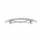Brighton hair barrette shown from the back with silver-plated clasp mechanism and openwork filigree detail on a white background