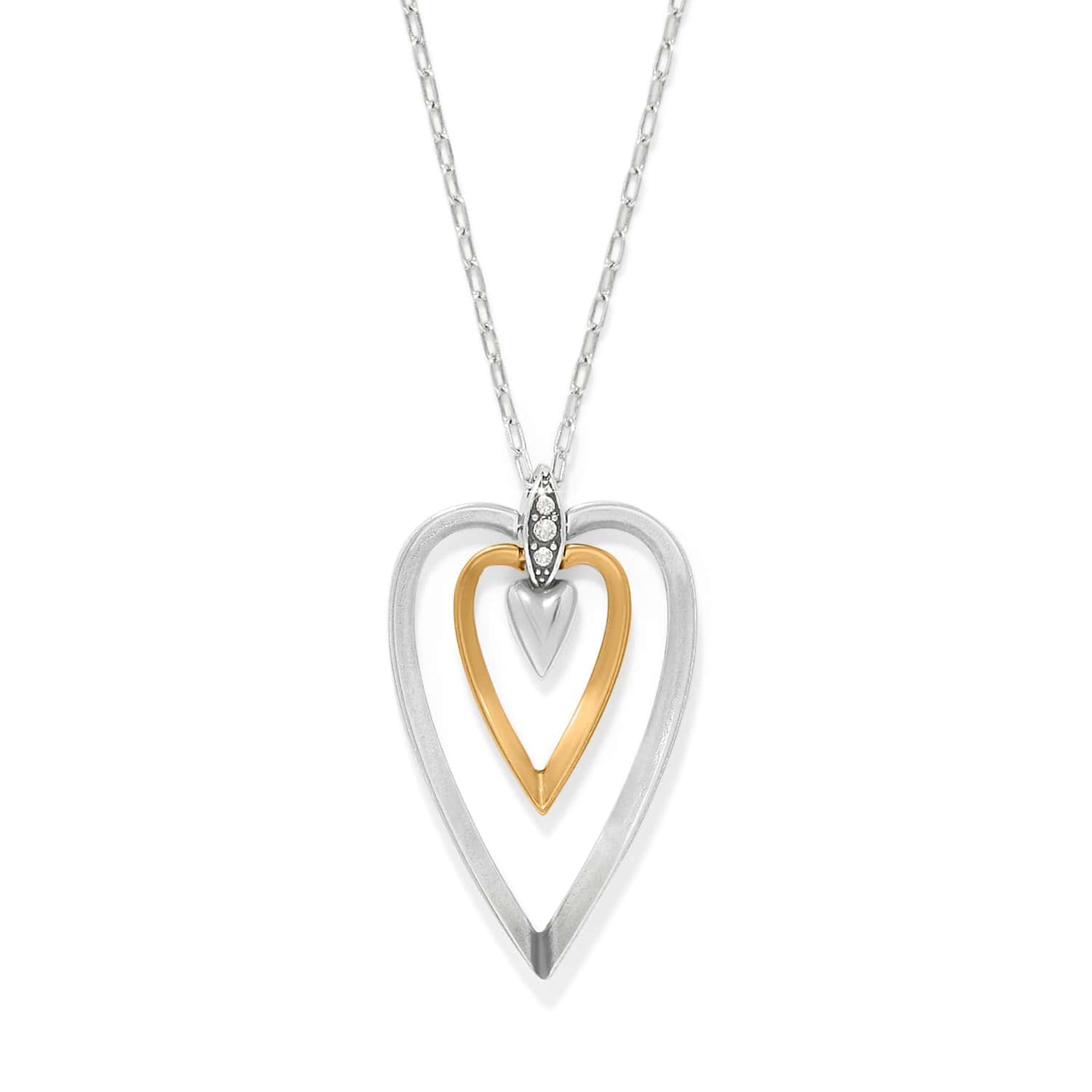 Love Message B Calm Necklace silver-gold 1