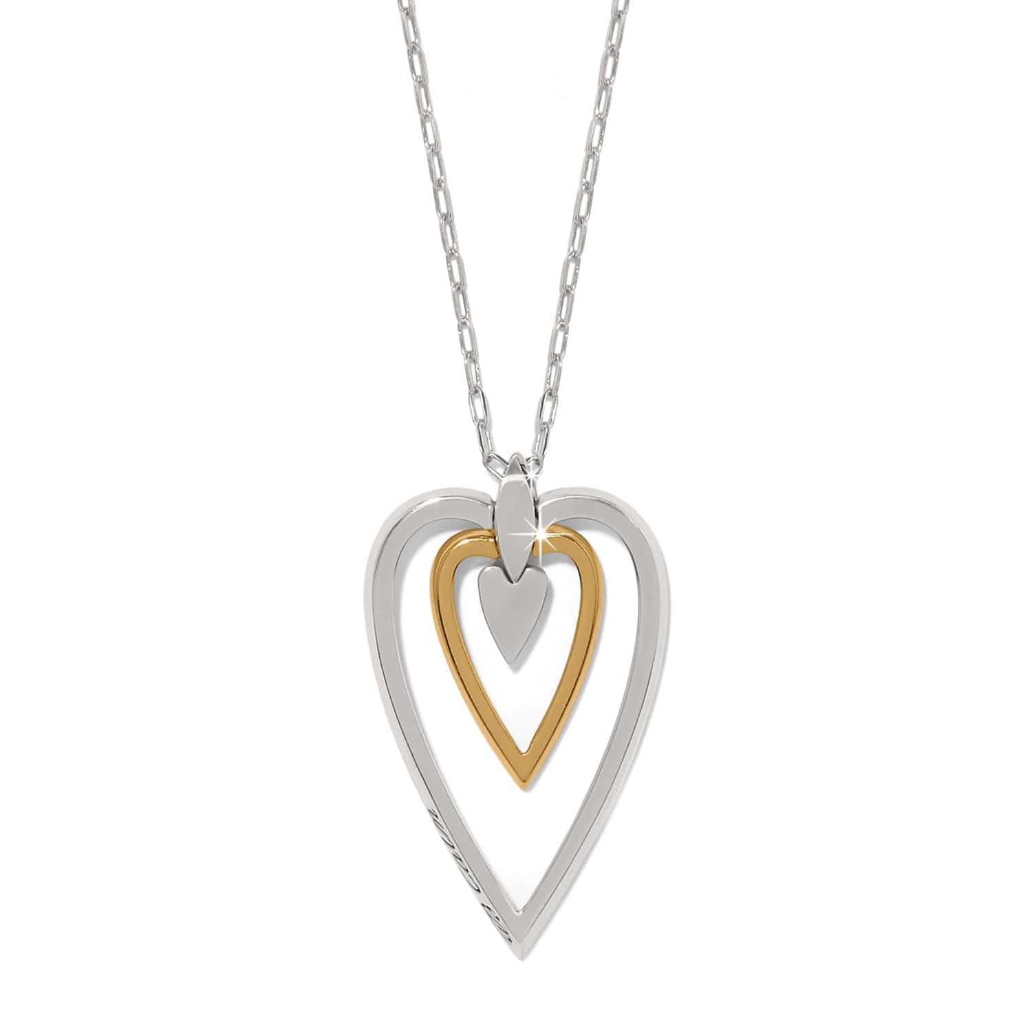 Love Message B Calm Necklace silver-gold 2