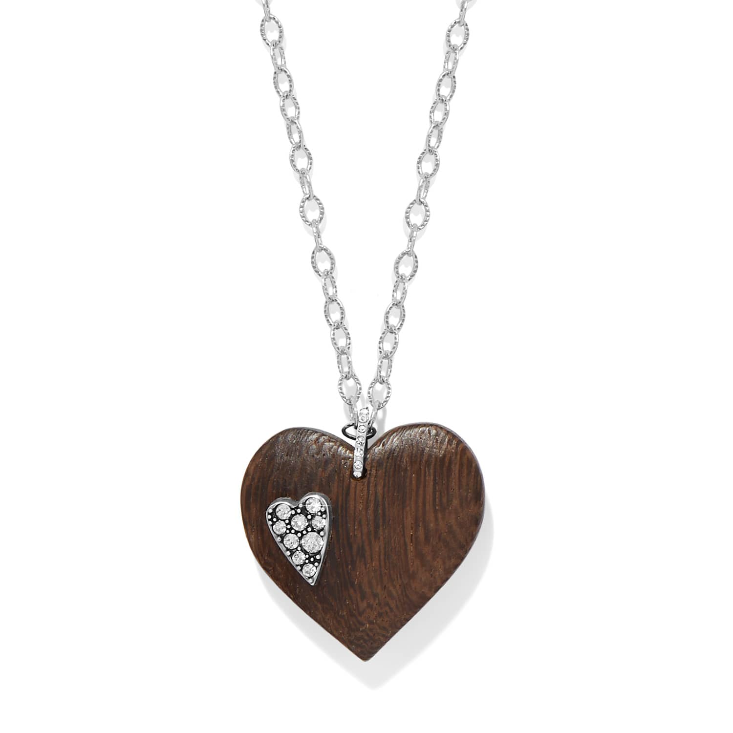 Love Message B Love Wood Necklace brown 1