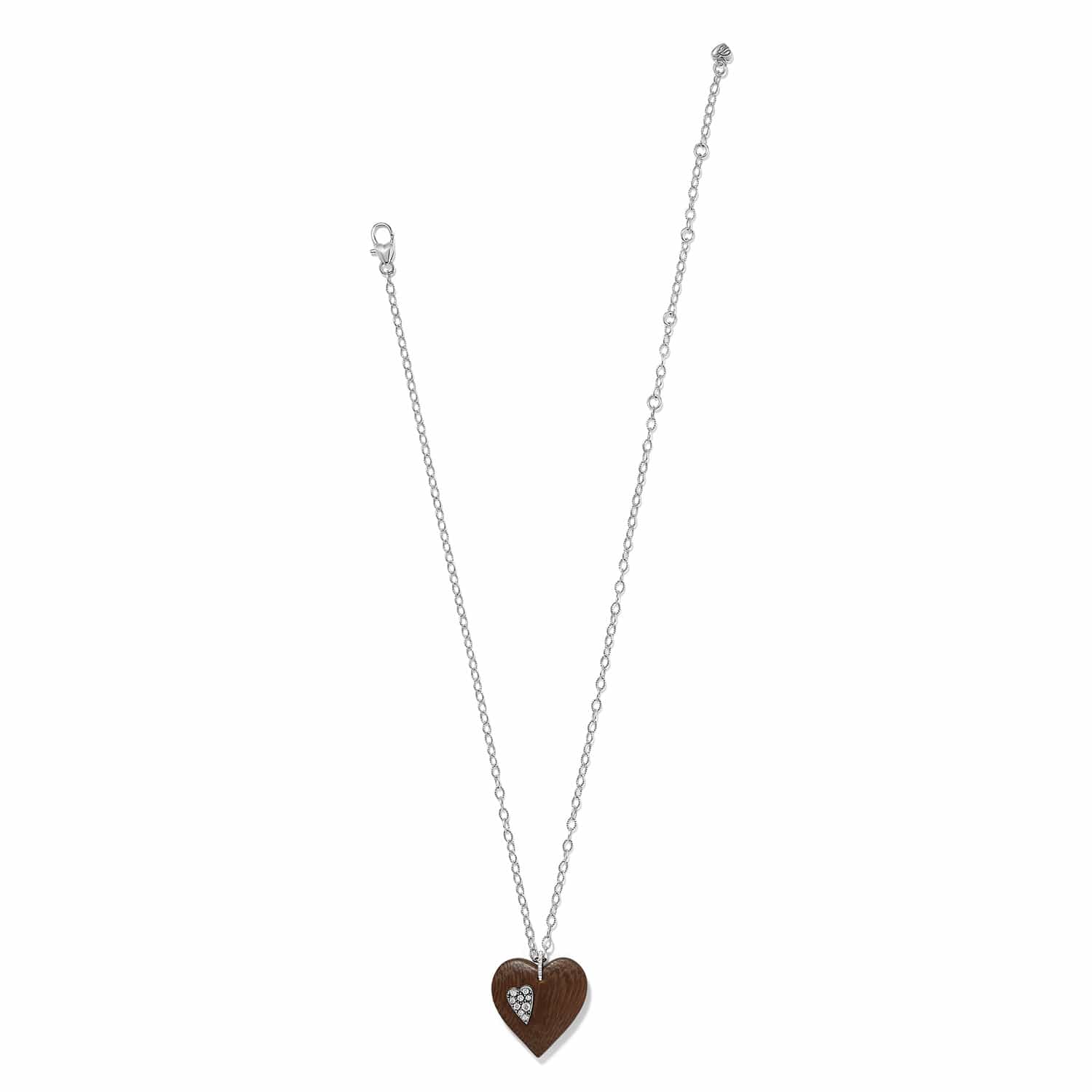 Love Message B Love Wood Necklace brown 3