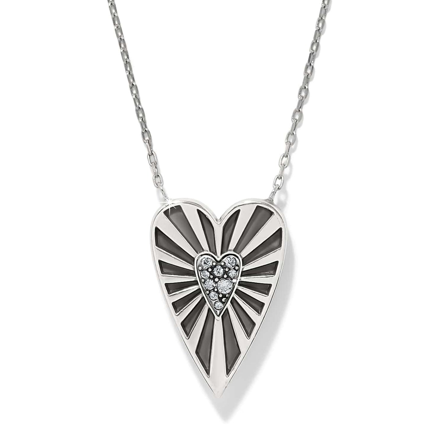 Love Message B Radiant Reversible Necklace