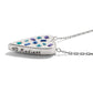 Love Message B Radiant Reversible Necklace