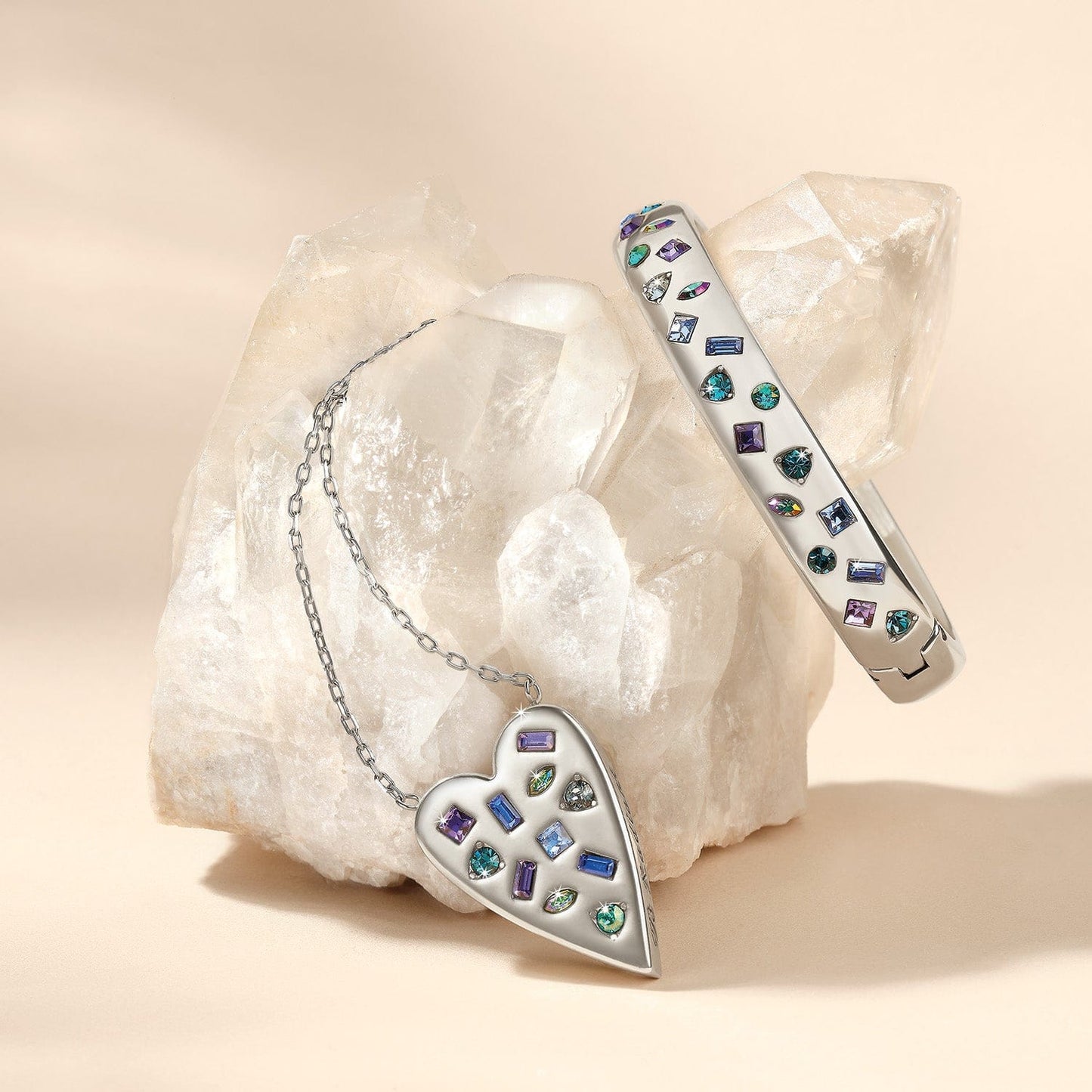 Love Message B Radiant Reversible Necklace