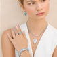 Love Message B Radiant Reversible Necklace