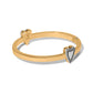 Love Messages B Bold Hinged Bangle
