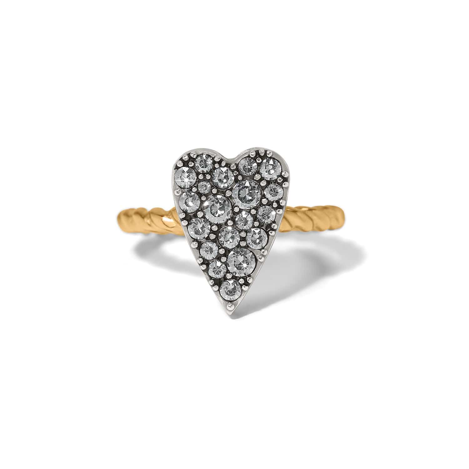 Love Messages B Love Ring silver-gold 1