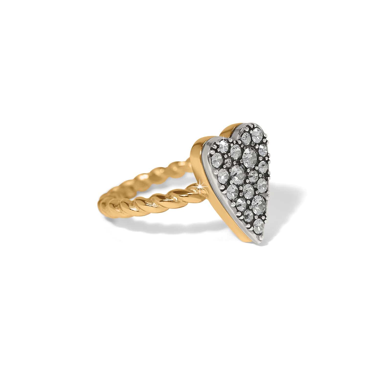 Love Messages B Love Ring silver-gold 3