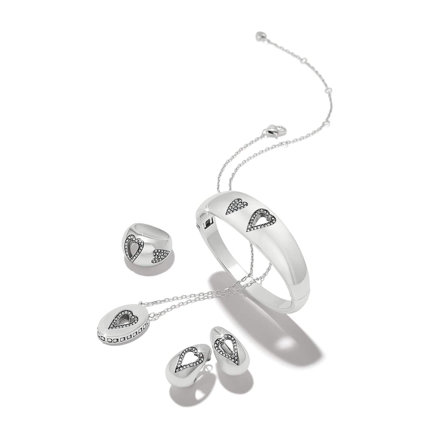 Love Messages B Simple Hinged Bangle