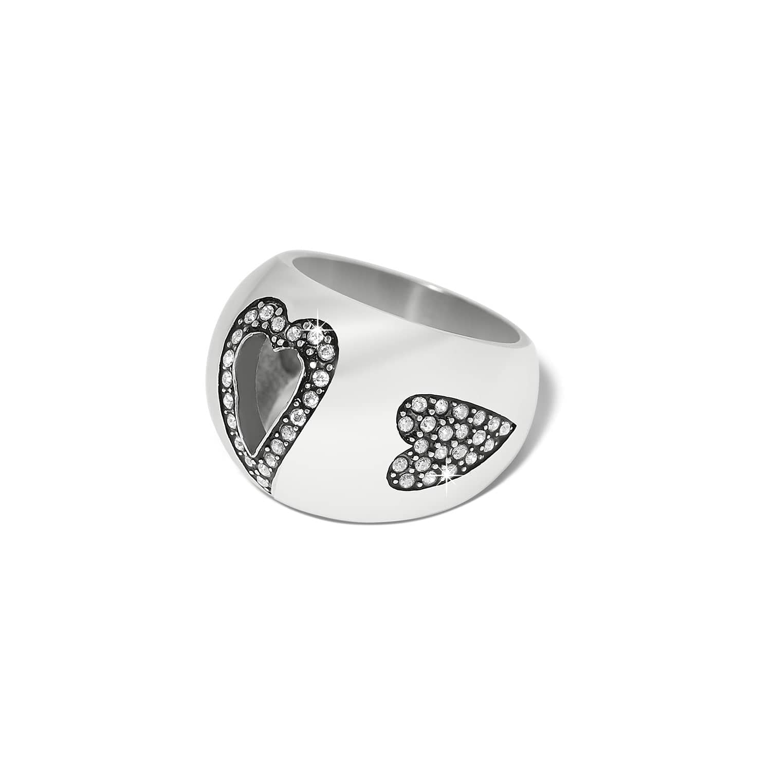 Love Messages B Simple Ring silver 2