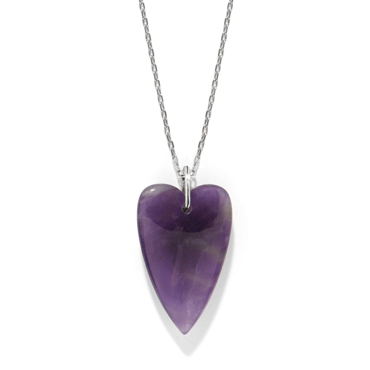 Love Messages B You Amethyst Necklace