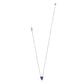 Love Messages B You Blue Necklace