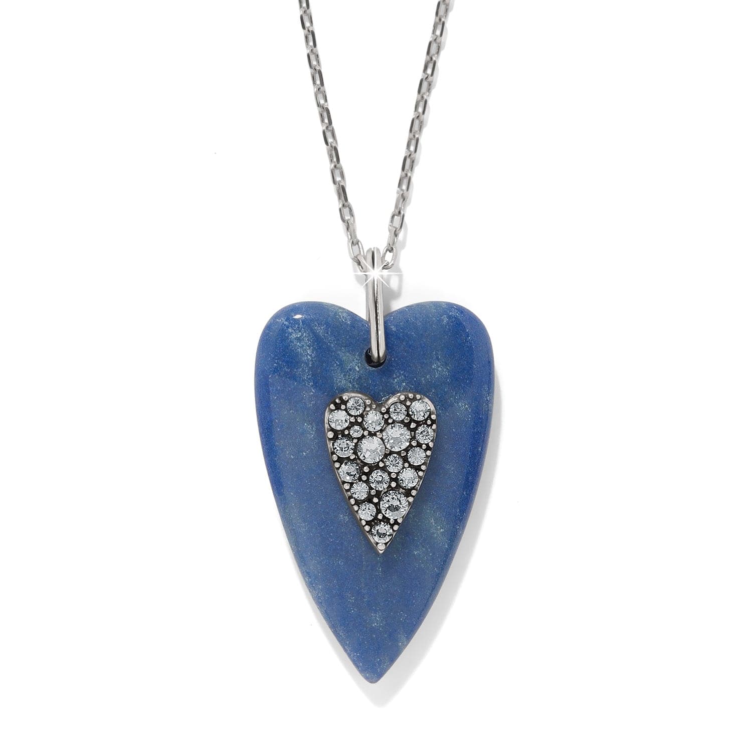 Love Messages B You Blue Quartz Necklace blue 1