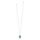 Love Messages B You Blue Quartz Necklace
