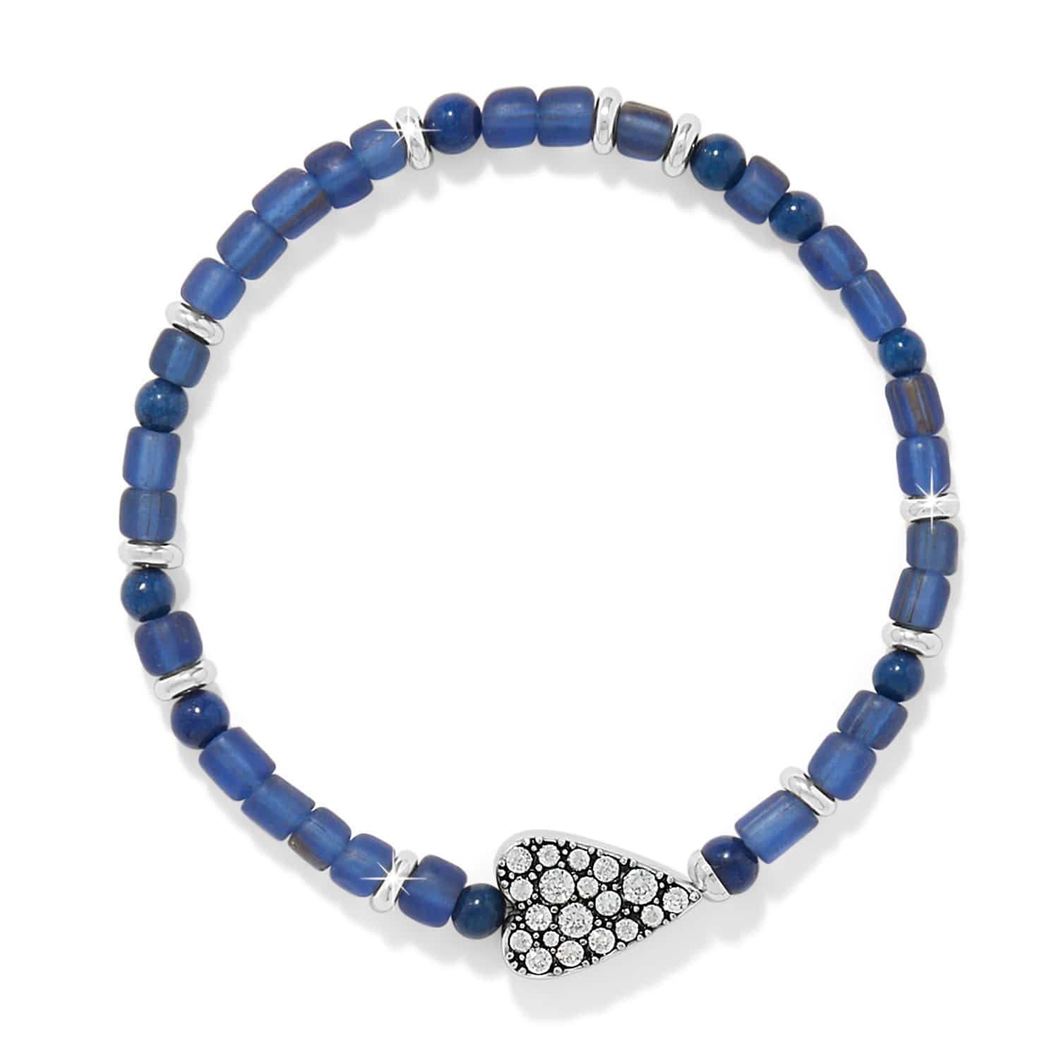Love Messages B You Blue Stretch Bracelet blue 3