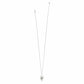 Love Messages B You Crystal Quartz Necklace