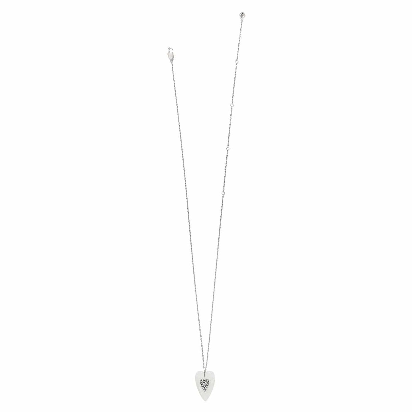 Love Messages B You Crystal Quartz Necklace