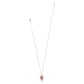 Love Messages B You Pink Quartz Necklace