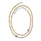 Love Messages I Am Grateful Wood Long Necklace