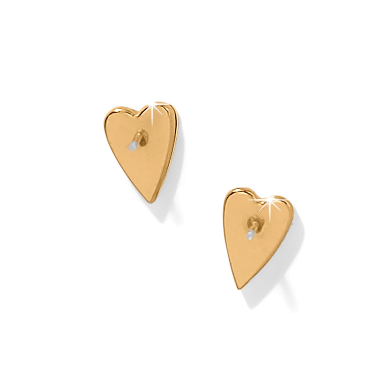 Love Messages I Am Post Earrings silver-gold 3