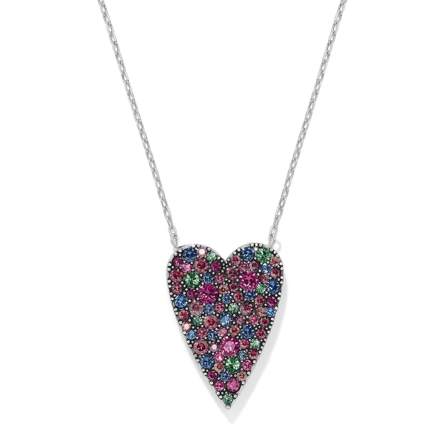 Love Messages Love Finds A Way Reversible Necklace silver-multi 1