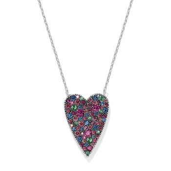 Love Messages Love Finds A Way Reversible Necklace