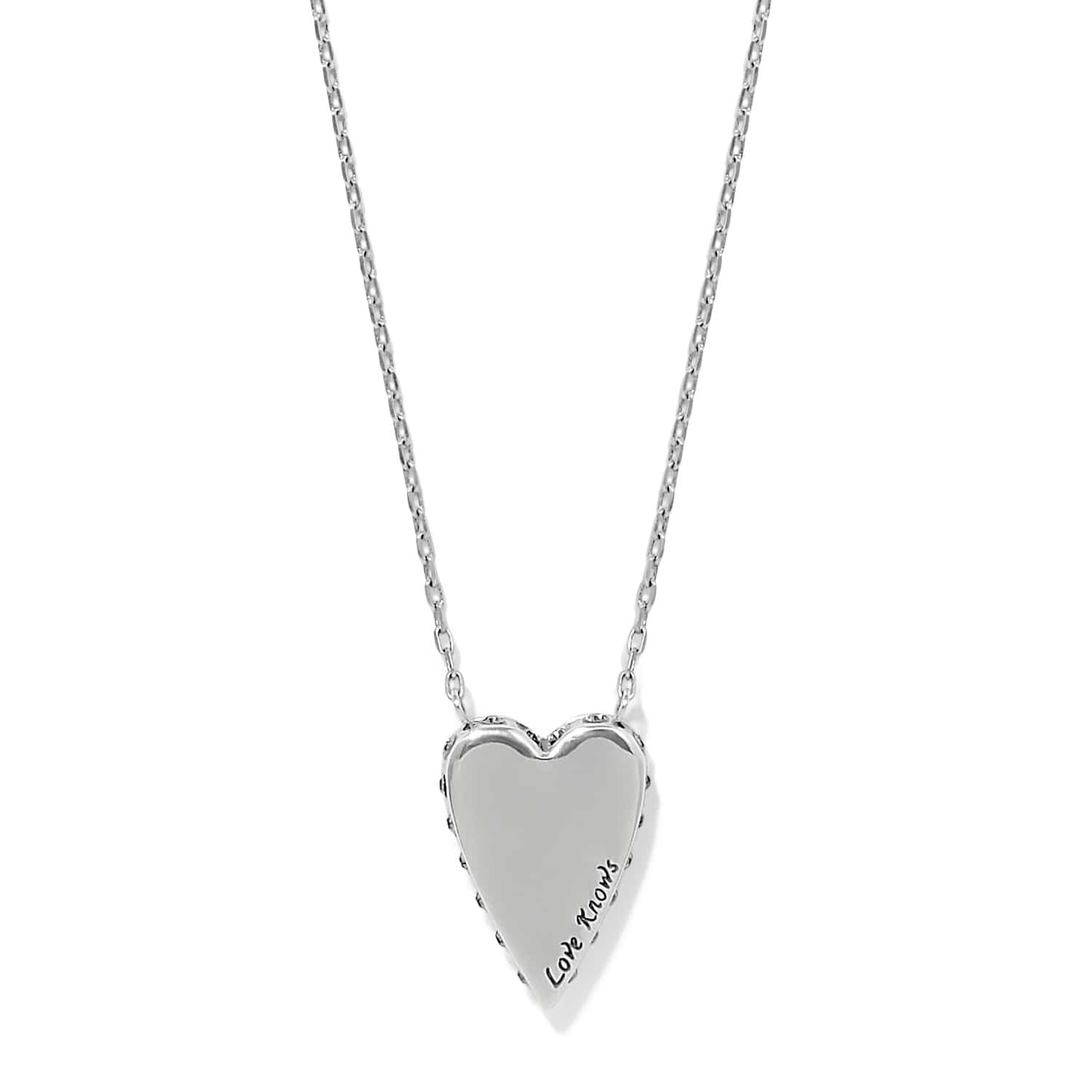 Love Messages Love Knows Blue Necklace - Brighton