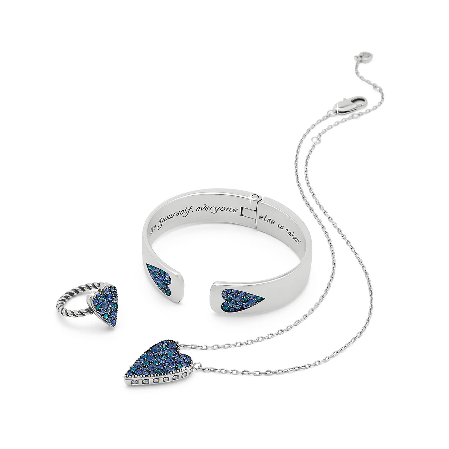確認用 フォーチュン タッセル  love 愛 パワーストーン Love Messages Love Knows Blue Necklace - Brighton