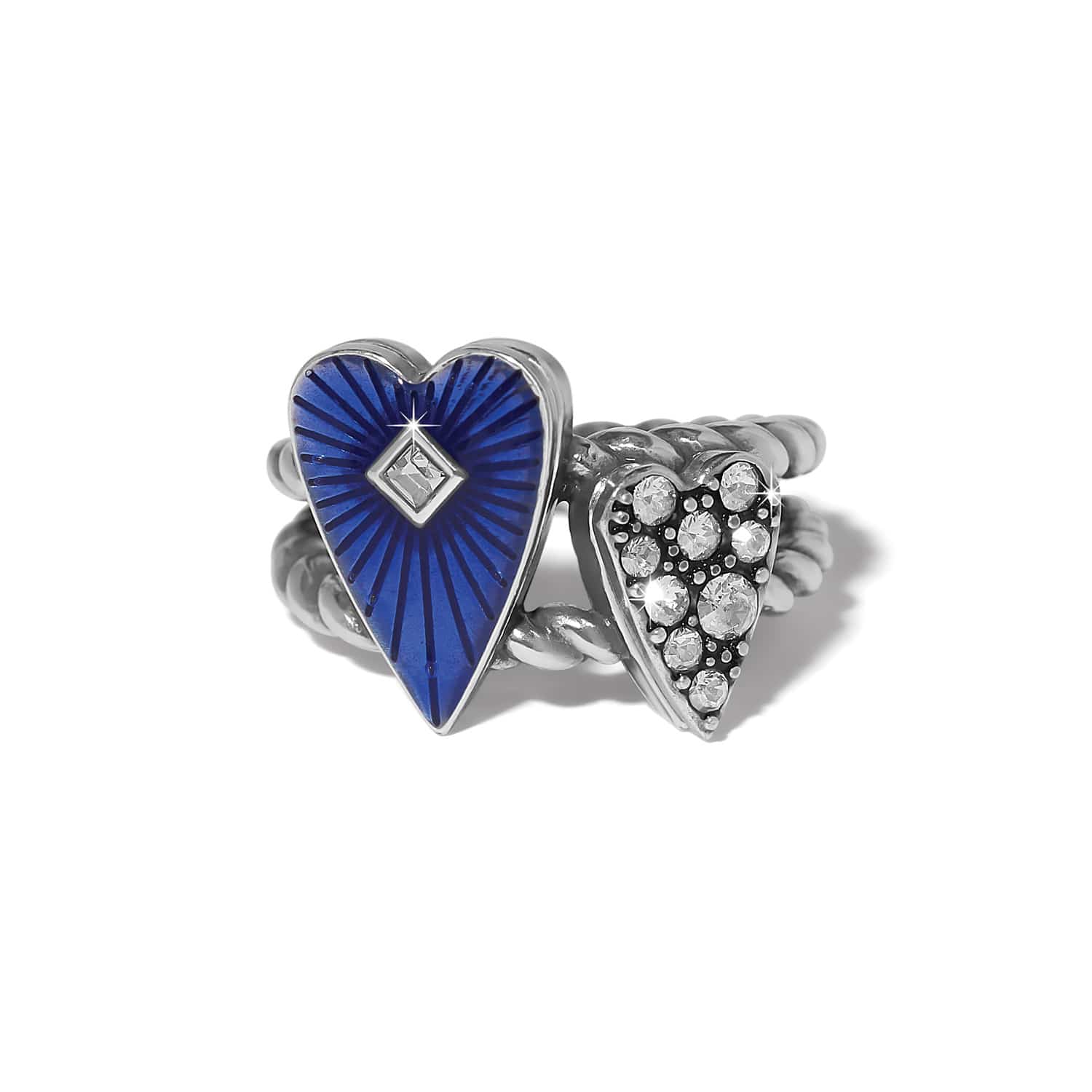 Love Messages You R Loved Blue Ring silver-blue 1