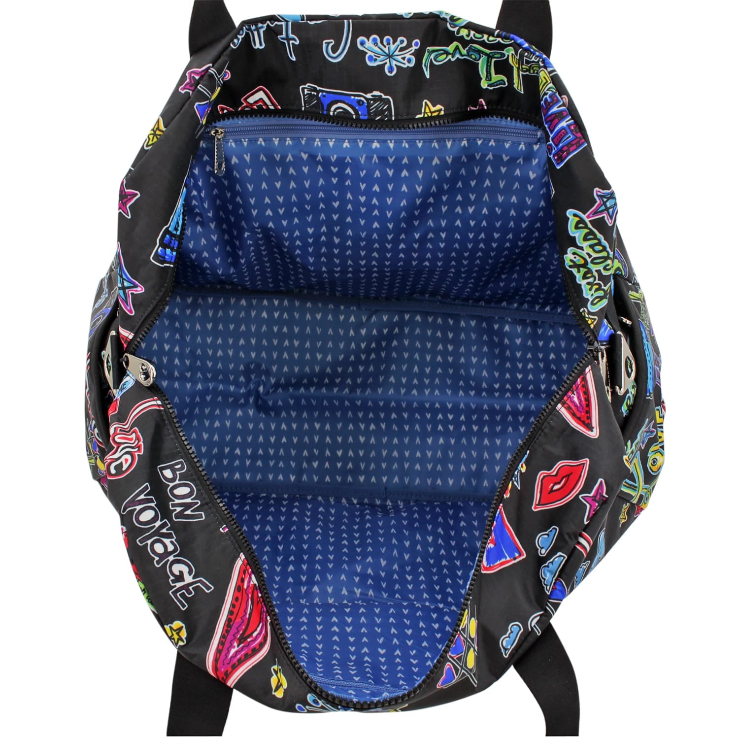 Love Scribble Round Tripper Duffel multi 2