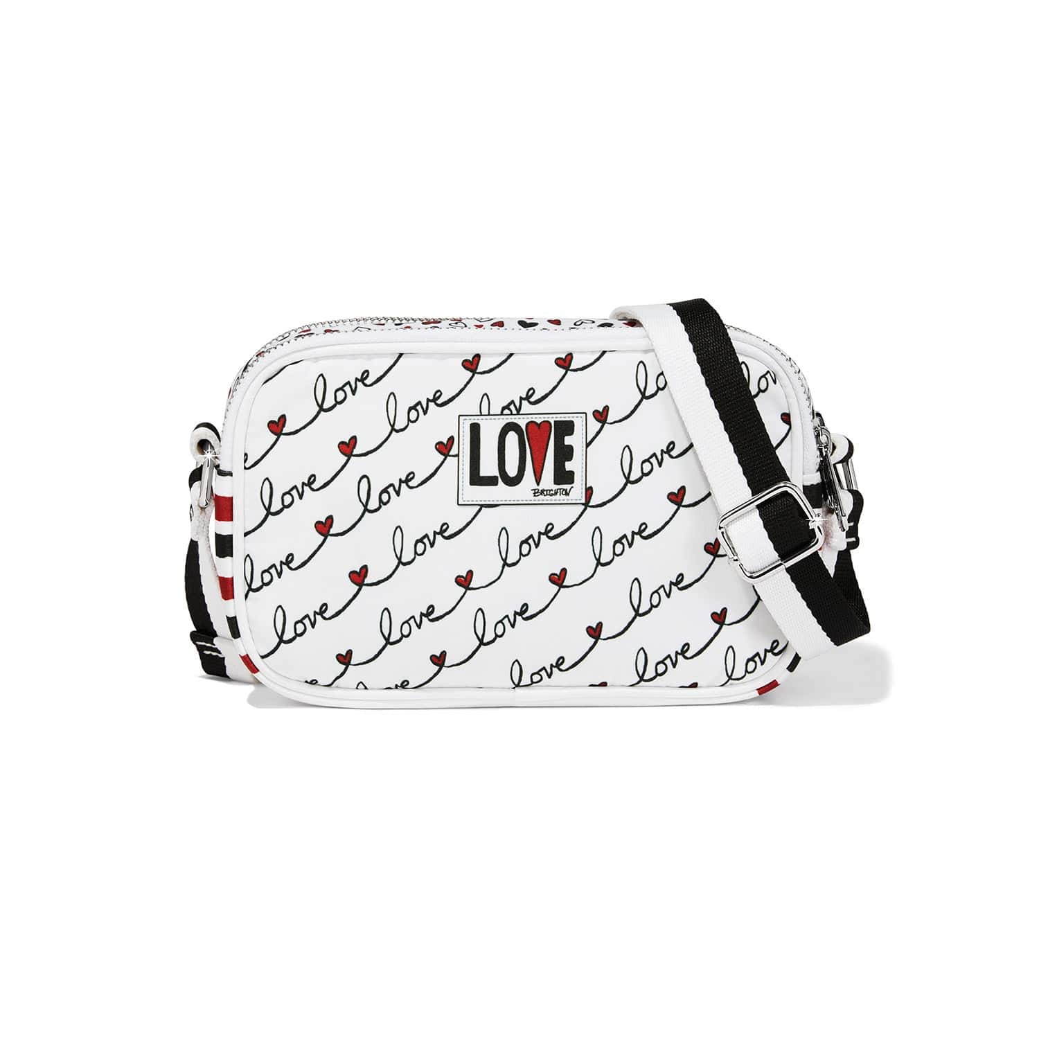 Love Scroll Cross Body Bag white-multi 1