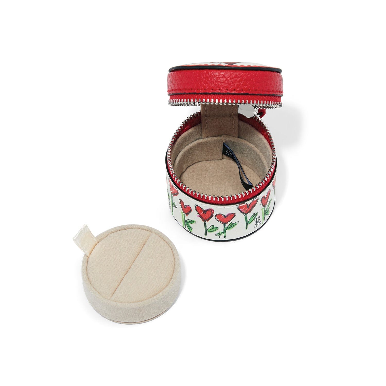Love Tweet II Round Jewelry Box - Brighton