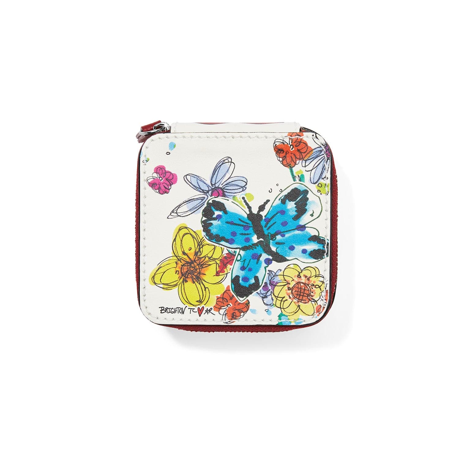 Love Tweet II Square Jewelry Case - Brighton