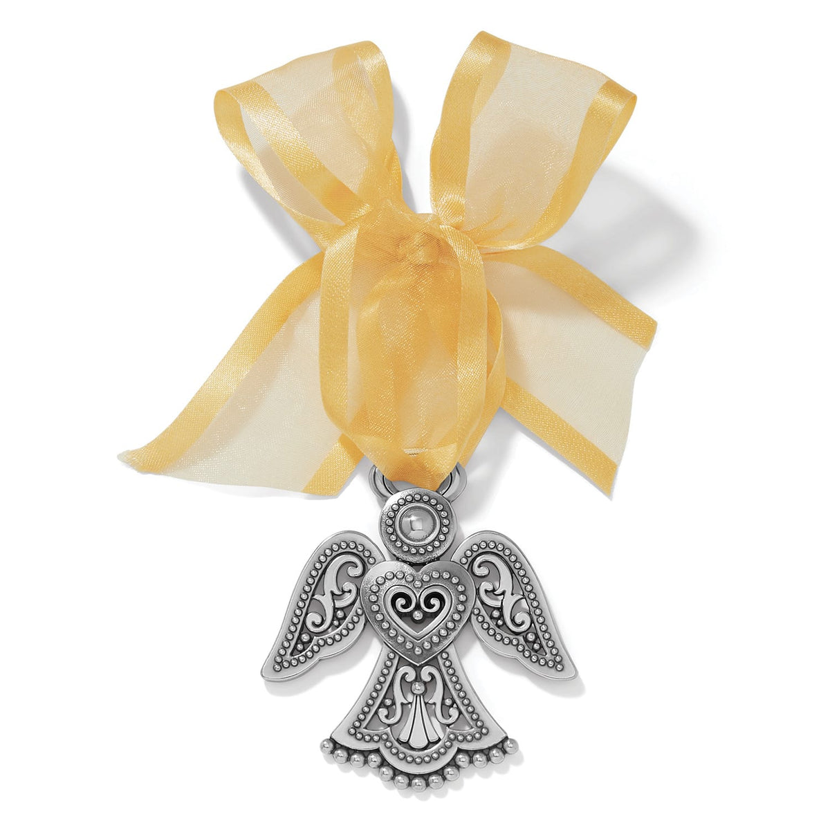 Loving Angel Ornament silver-gold 2
