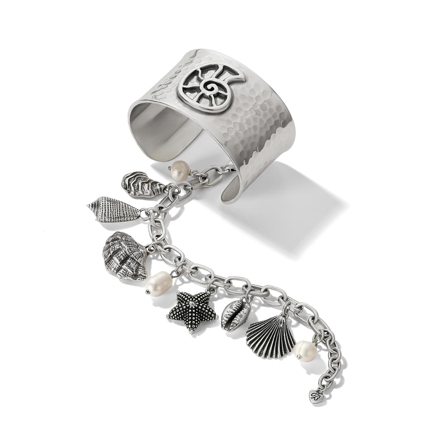 Lunar Tide Charm Bracelet silver-pearl 3
