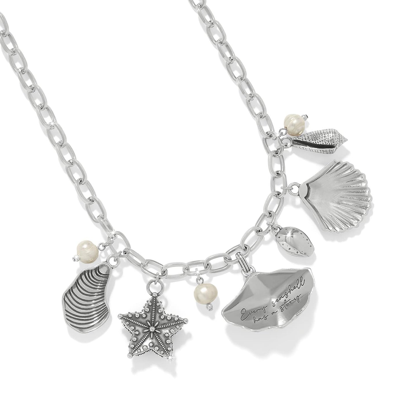 Lunar Tide Charm Necklace