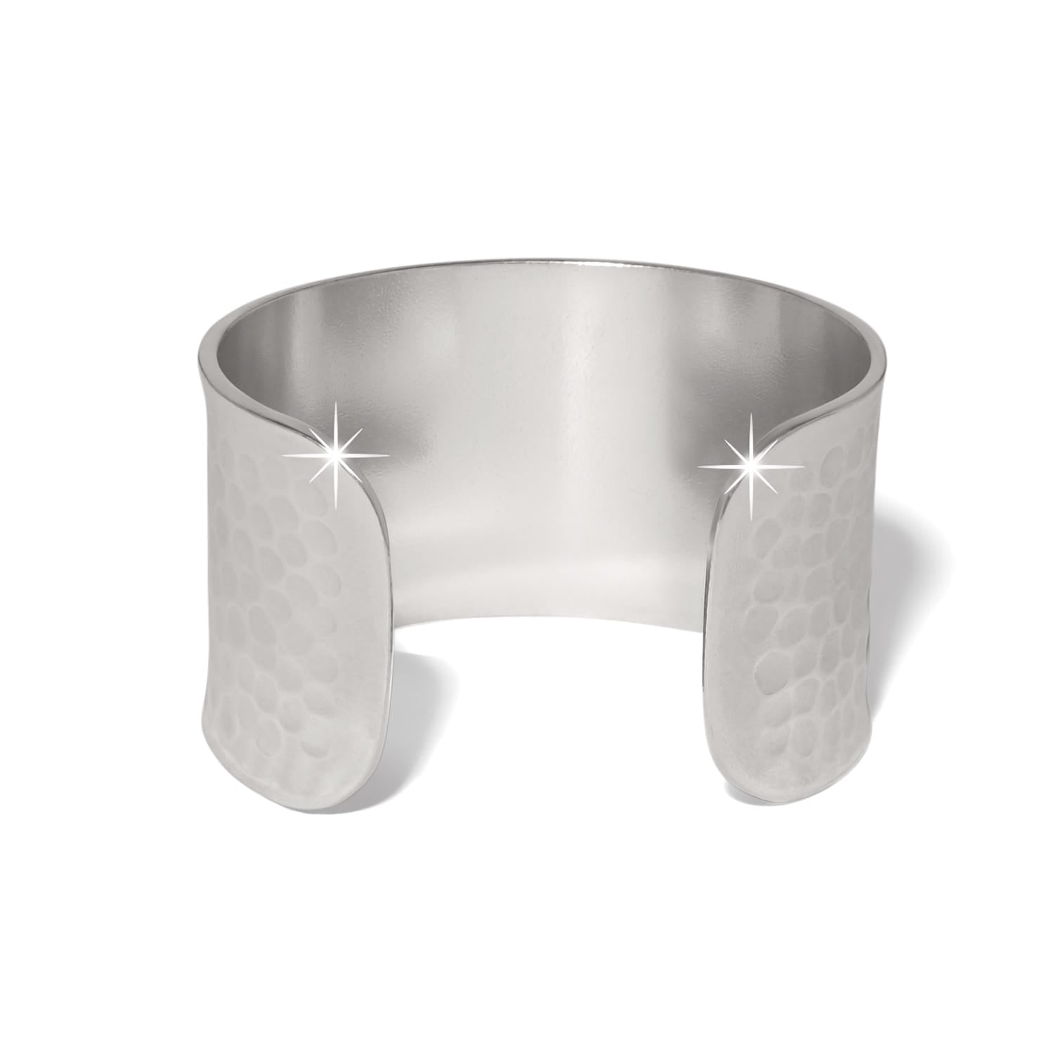 Lunar Tide Nautilus Flex Cuff Bracelet silver 2
