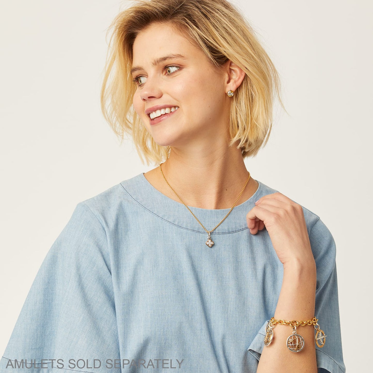 Luxe Link Charm Bracelet