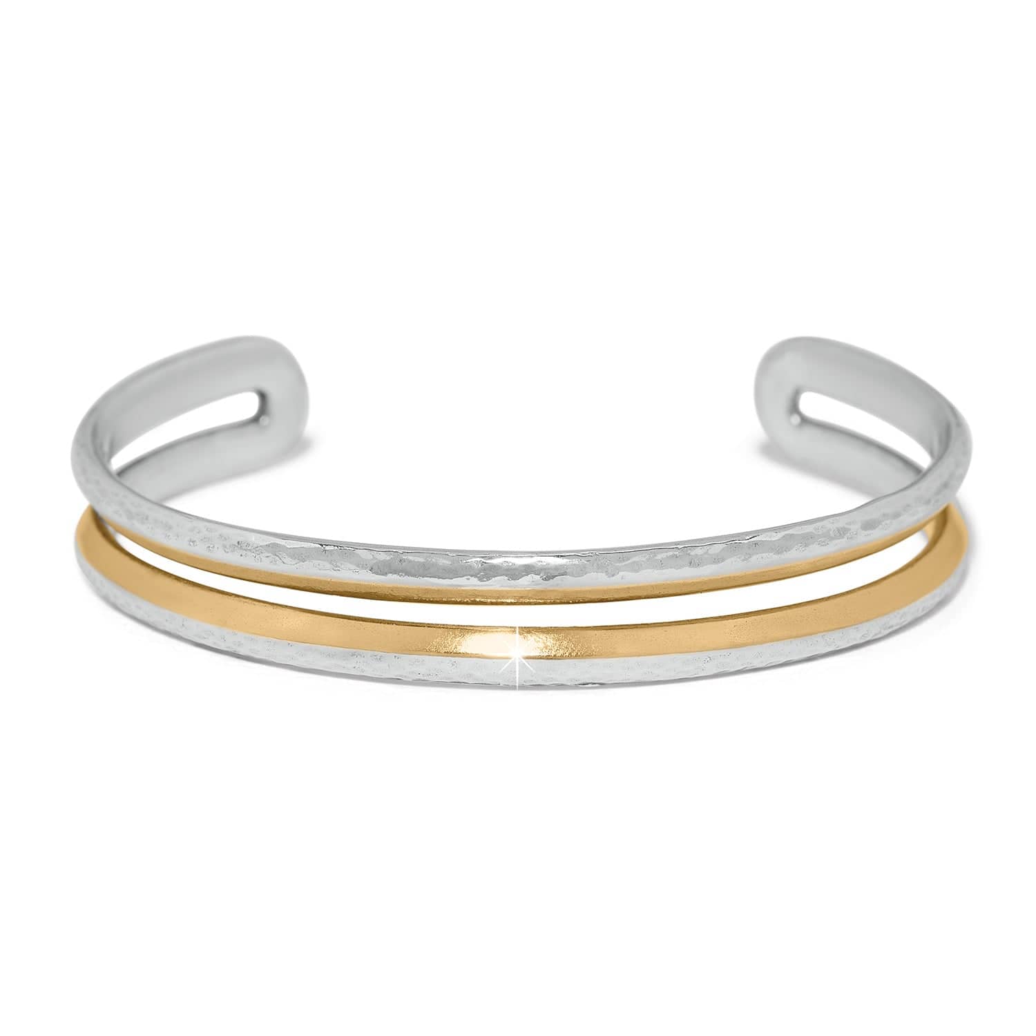 Medici Flex Cuff Bracelet silver-gold 1