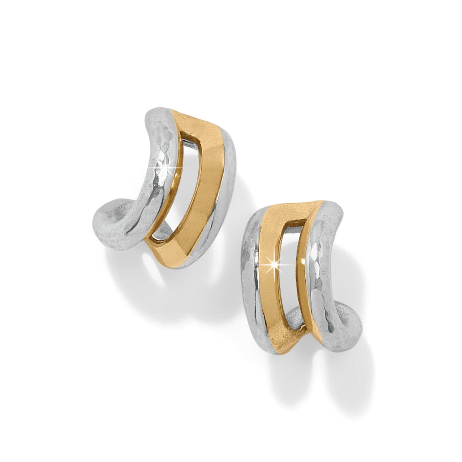 Medici Hoop Earrings silver-gold 1