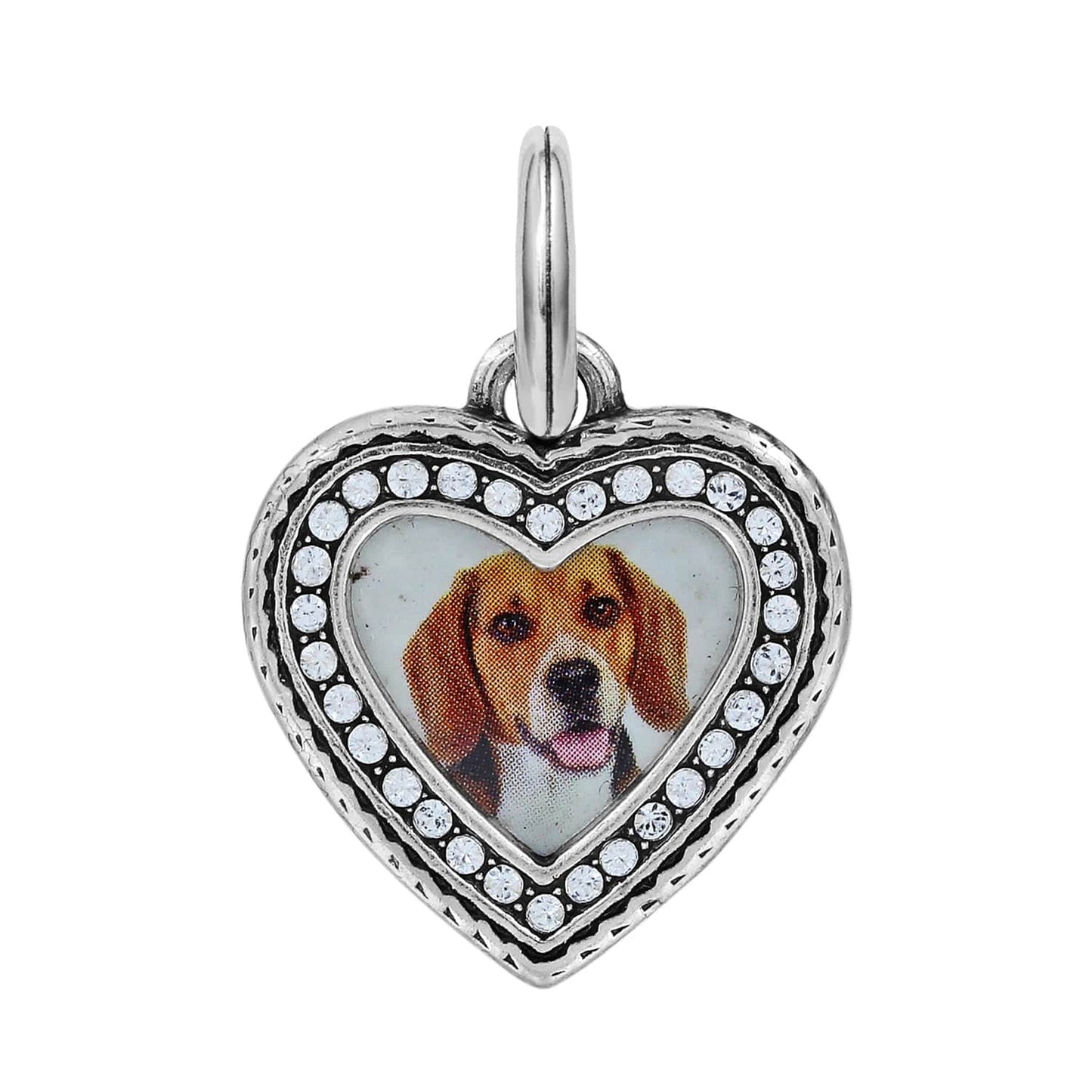 Memento Heart Photo Charm