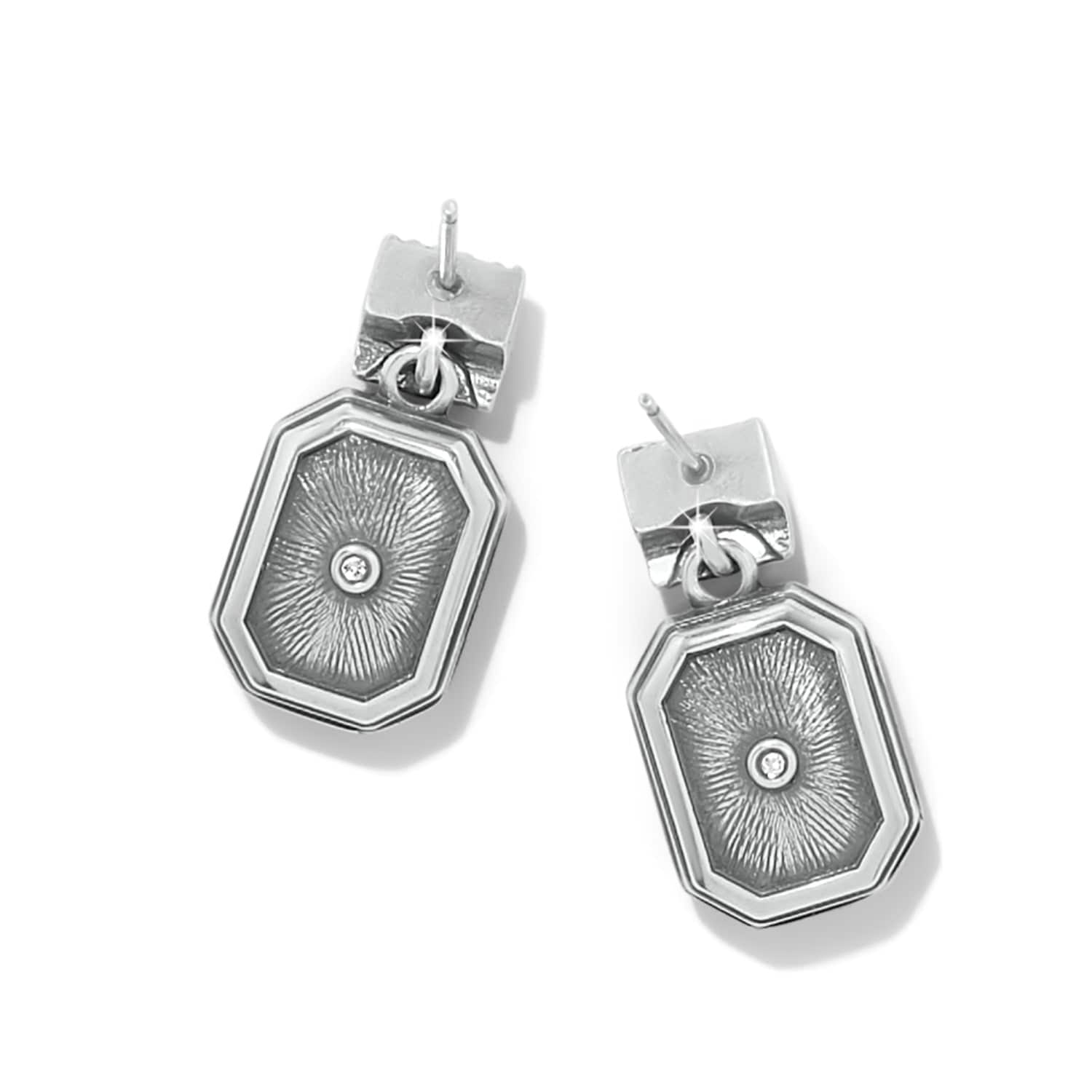 Meridian Aurora 67 Post Earrings silver-amethyst 8