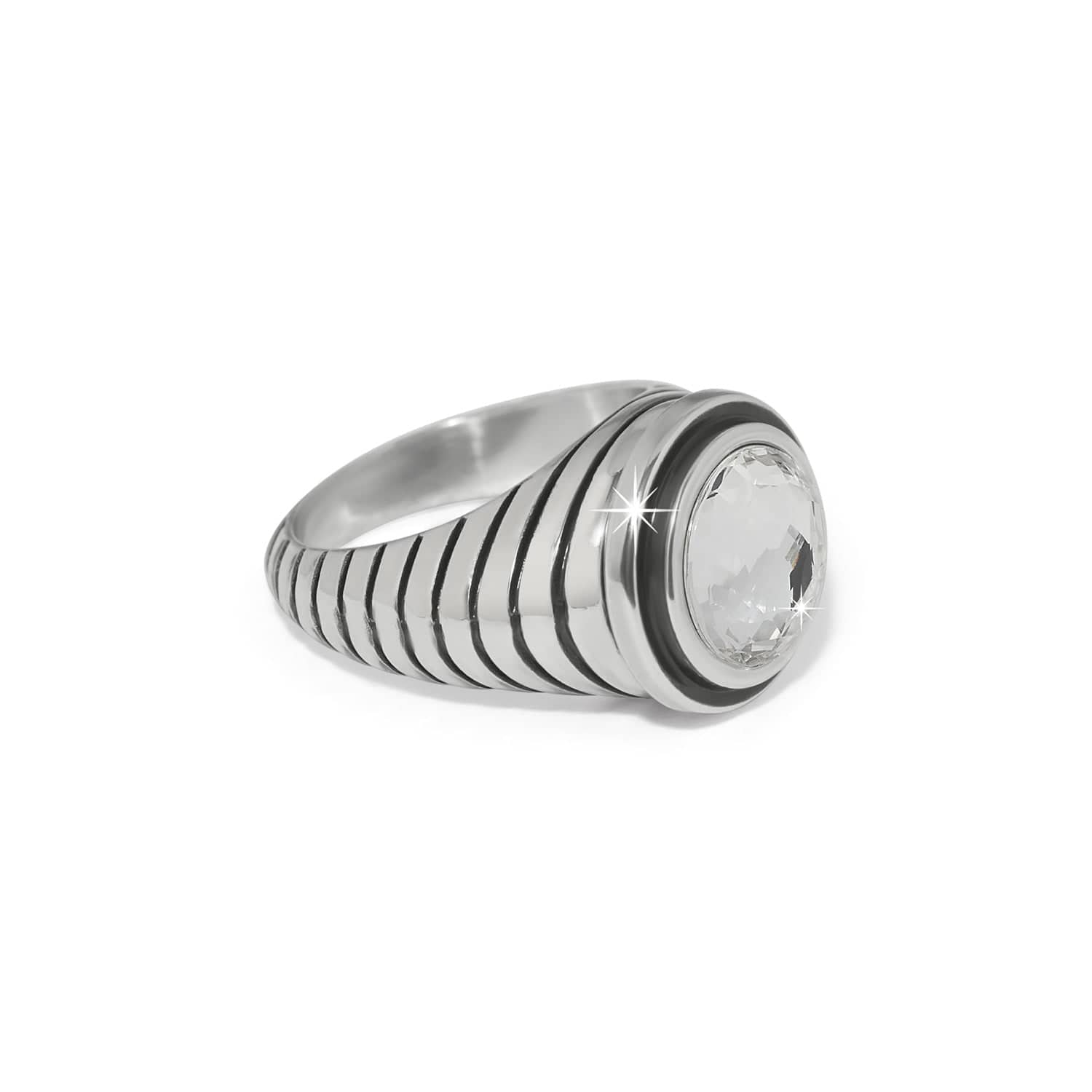 Meridian Aurora Domed Ring silver 11