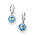 [Brighton] Meridian Aurora Leverback Earrings-Crystal main image 0