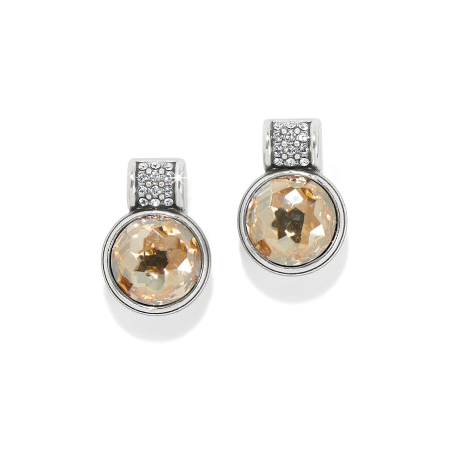 Meridian Aurora Petite Post Earrings silver-gold 4