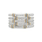 Meridian Cherished Two Tone Stretch Bracelet