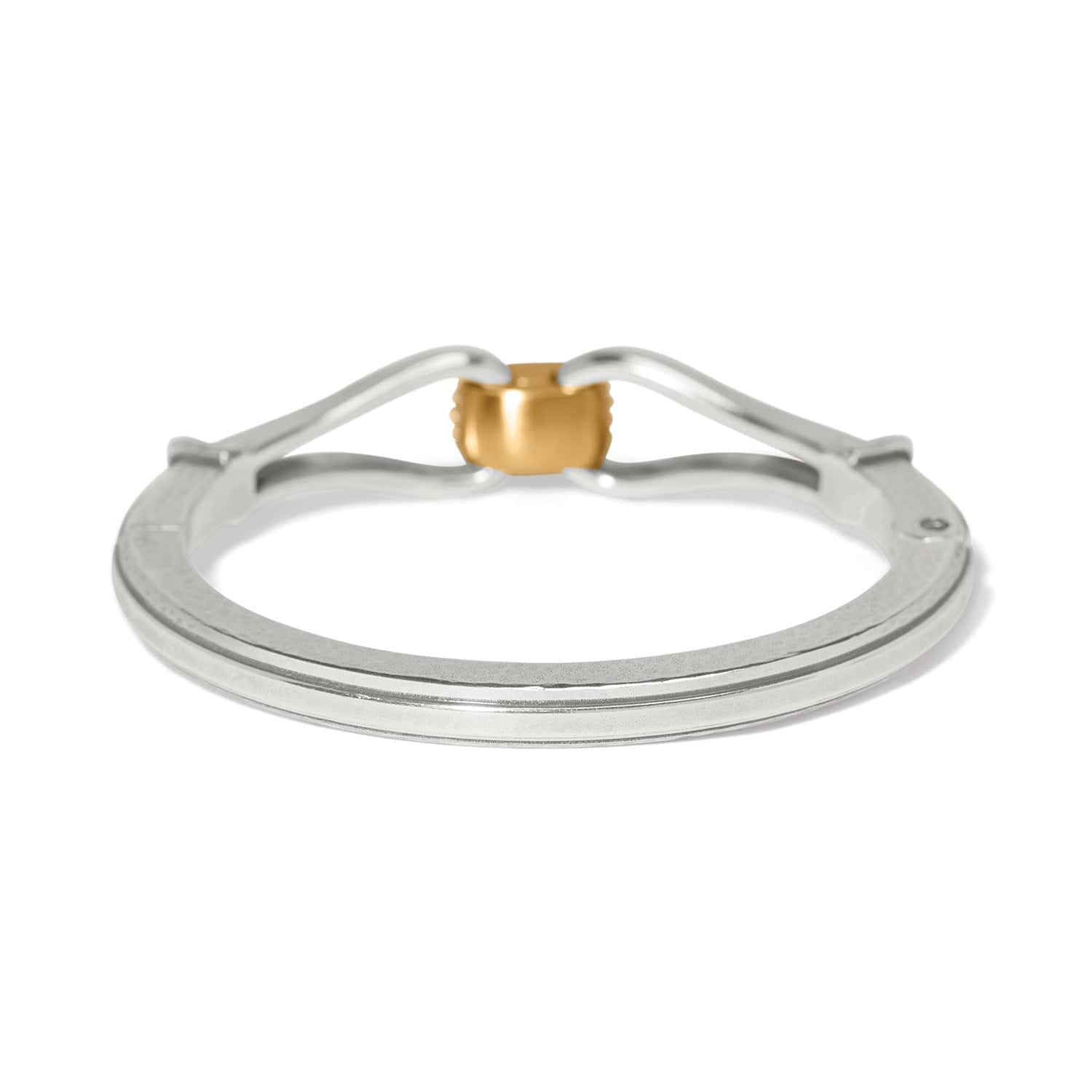 Meridian Classic Hinged Bangle silver-gold 2