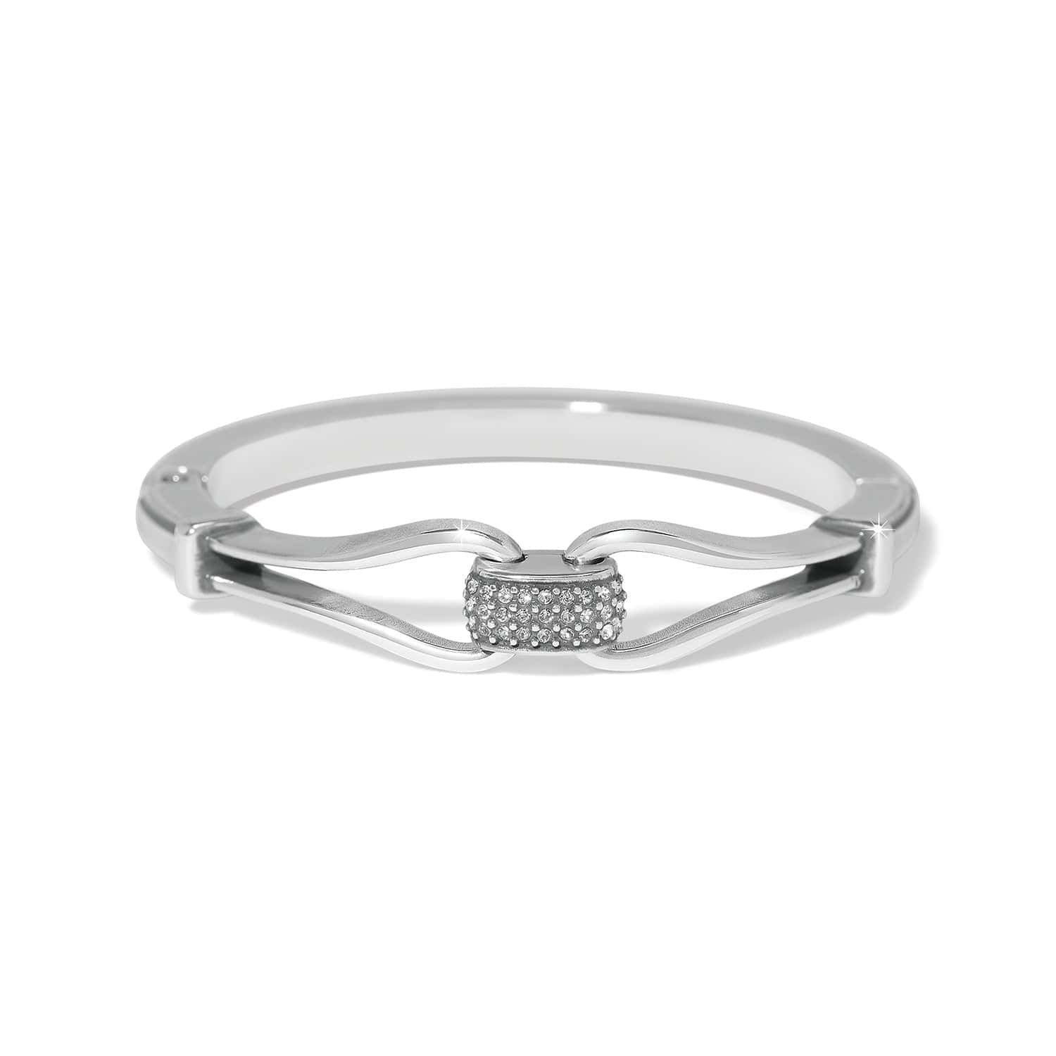 Meridian Classic Hinged Bangle silver 4