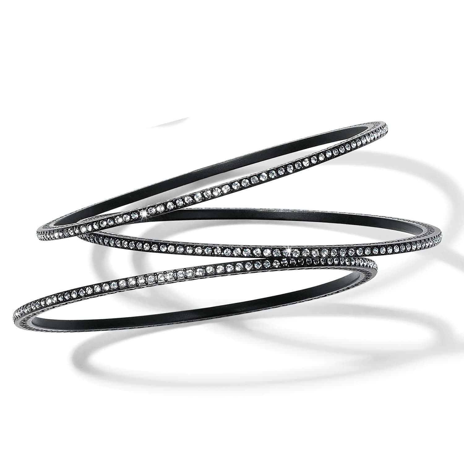 Meridian Eclipse Thin Bangle black 2