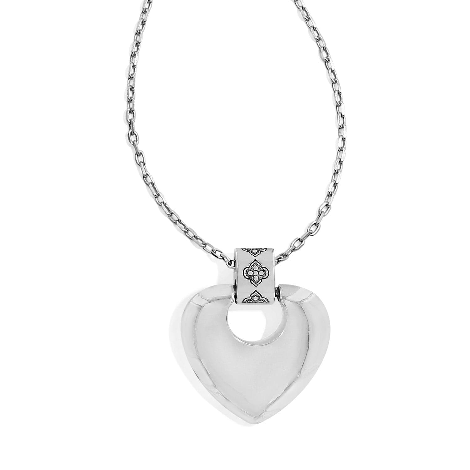 Meridian Equinox Heart Necklace silver 2